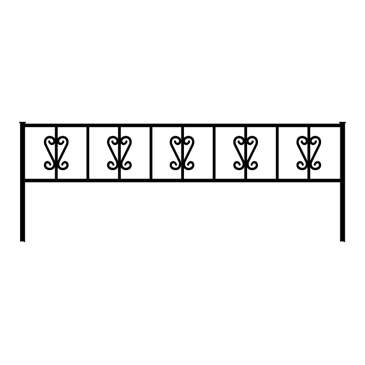 Металлические оградки, столы, скамейки в Бугуруслане | Оградка №8