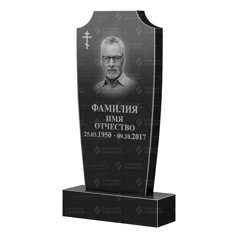 Памятники из гранита вертикальные в Бугуруслане | Гранитный памятник ФГ-010