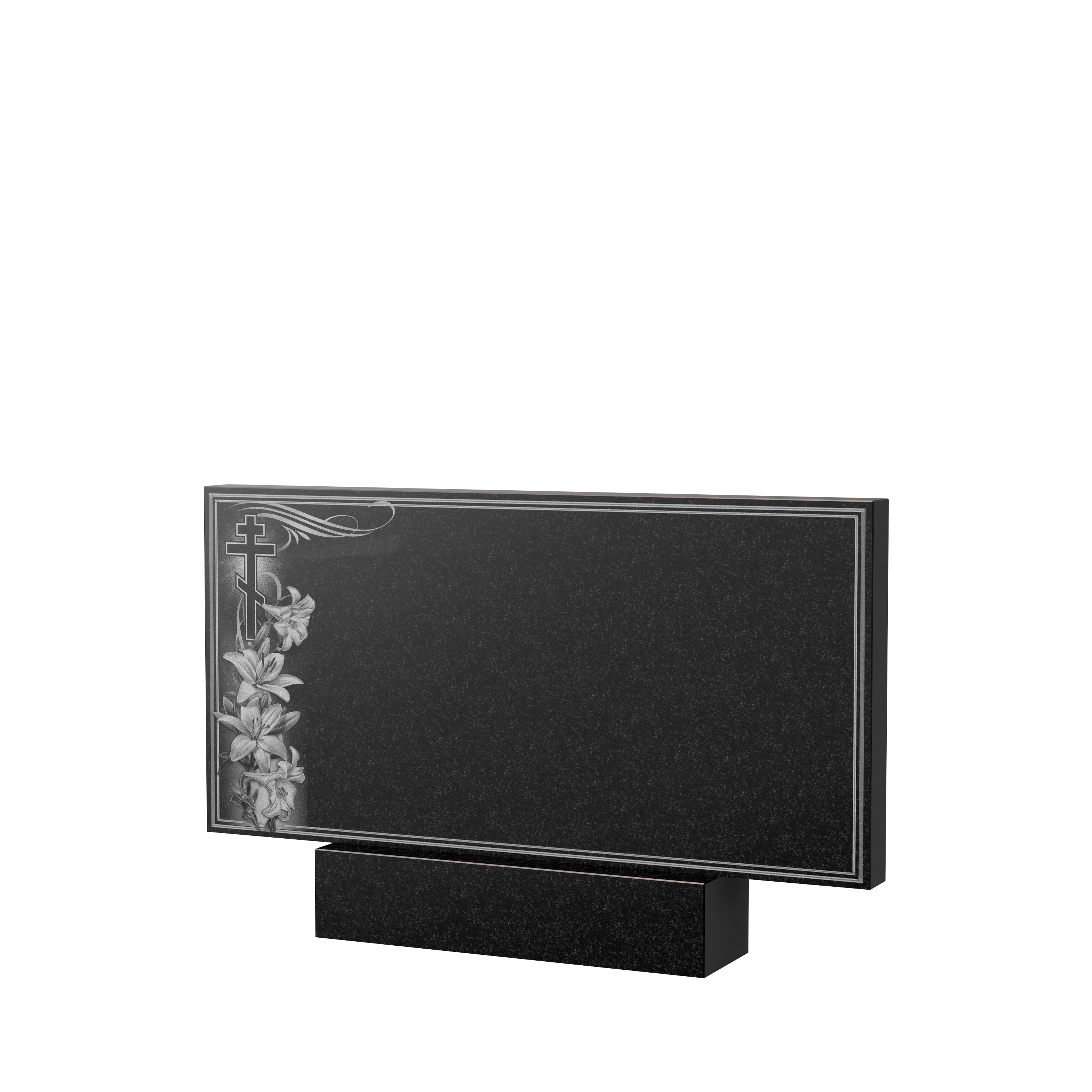 Художественное оформление памятника в Бугуруслане | Художественное оформление на гранитную стелу, рисунок ГХО-003