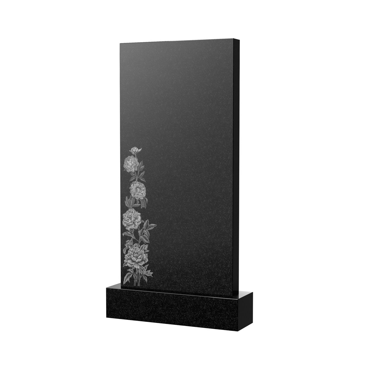 Художественное оформление памятника в Бугуруслане | Художественное оформление на гранитную стелу, рисунок ВХО-059