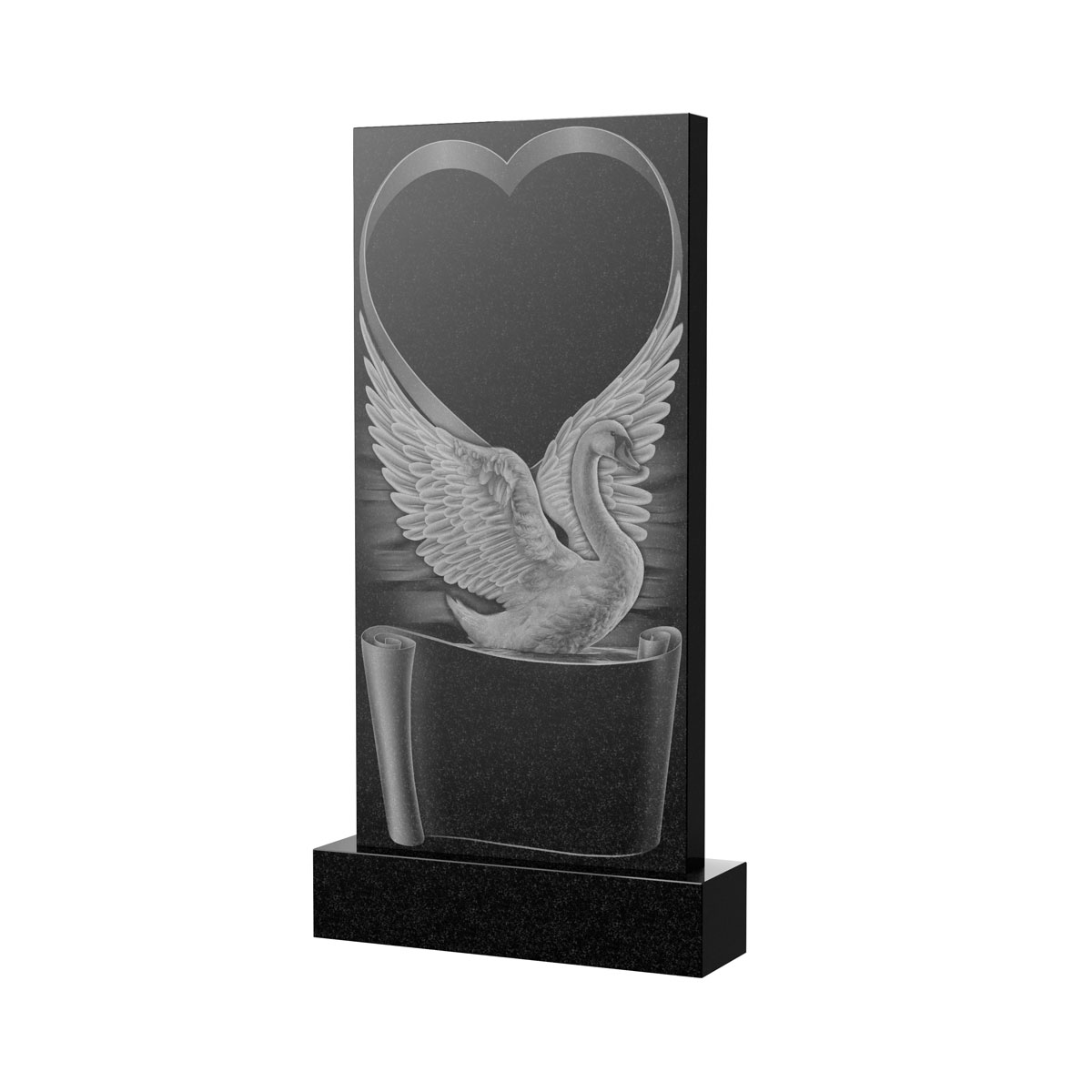 Художественное оформление памятника в Бугуруслане | Художественное оформление на гранитную стелу, рисунок ВХО-034