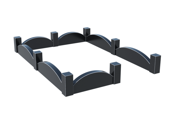 Цоколи на могилу в Бугуруслане | Цоколь на могилу №0001