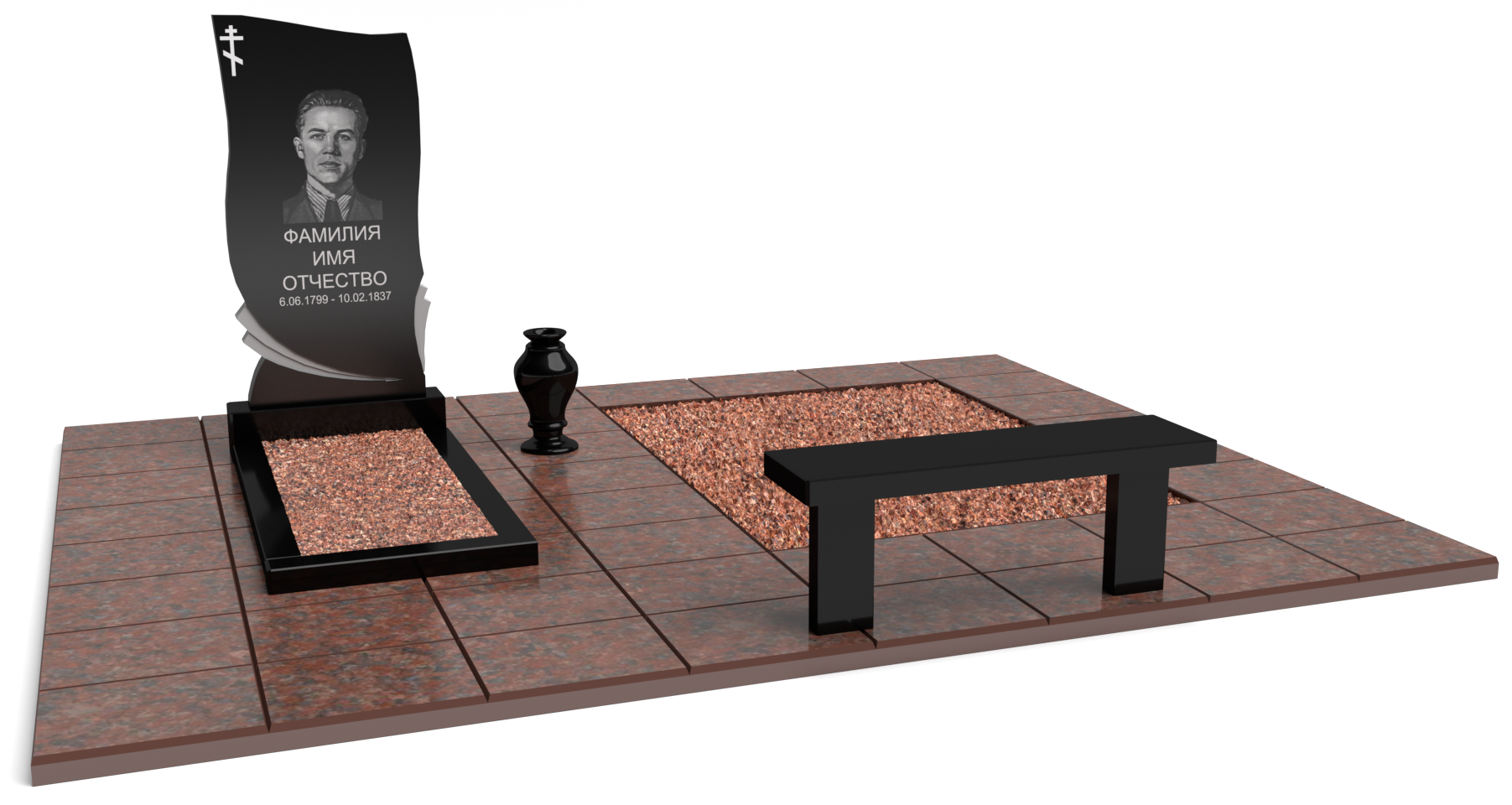 Двойные мемориальные комплексы в Бугуруслане | Мемориальный комплекс №3