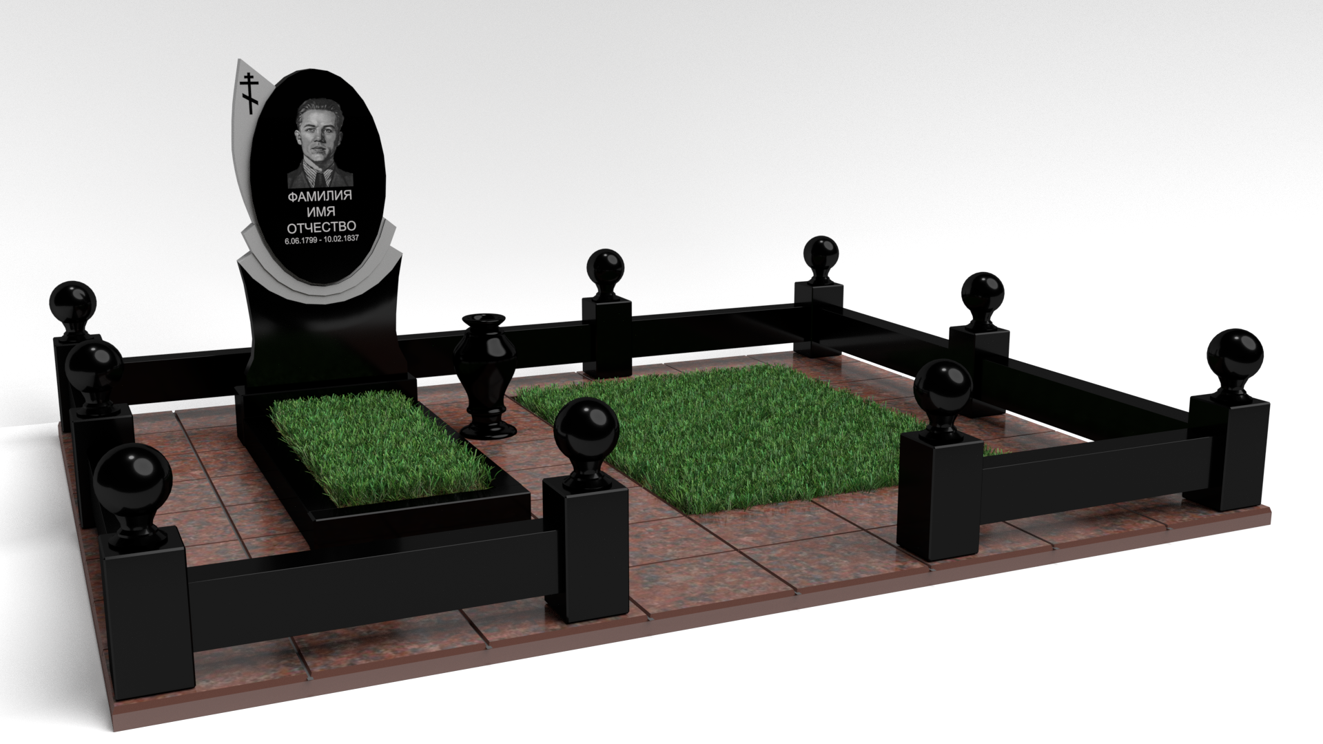 Двойные мемориальные комплексы в Бугуруслане | Мемориальный комплекс №5