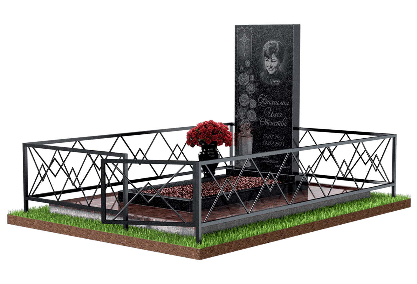 Благоустройство захоронения в Бугуруслане