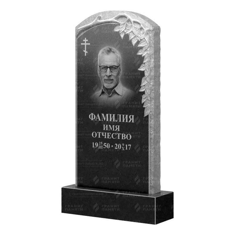 Памятники из гранита с деревом в Бугуруслане | Гранитный памятник ФГ-107