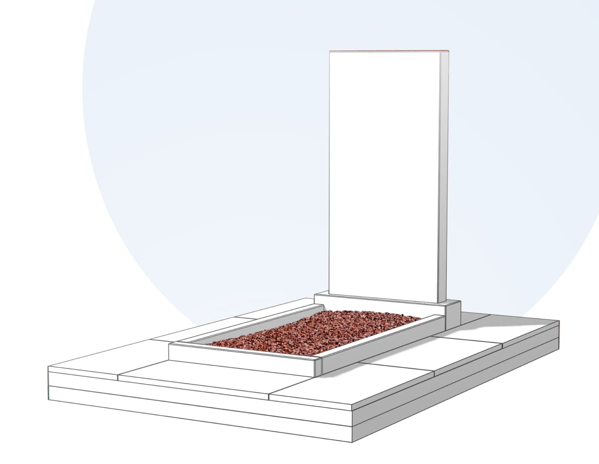 Засыпка цветника камушками в Бугуруслане