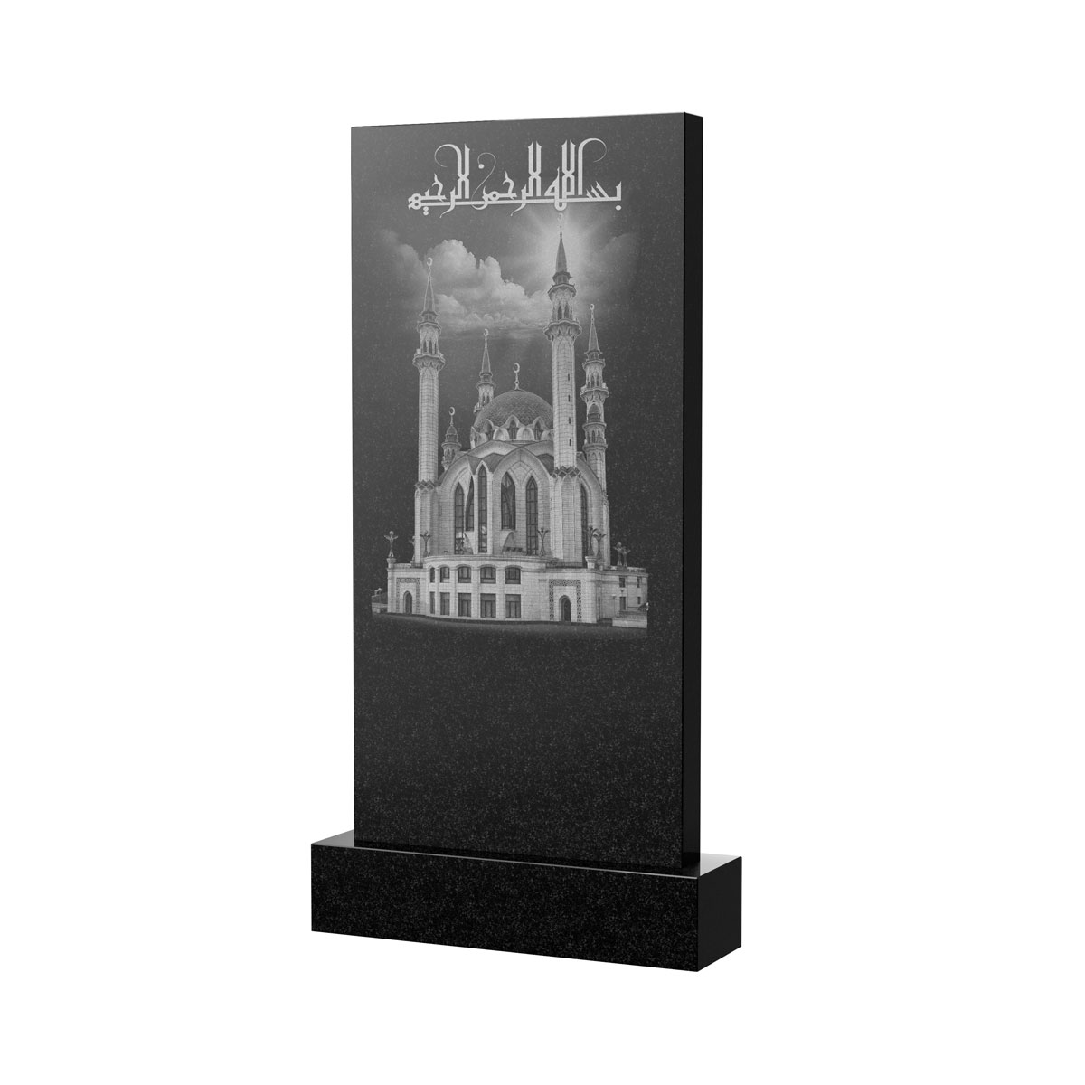 Художественное оформление памятника в Бугуруслане | Художественное оформление на гранитную стелу, рисунок ВХО-047