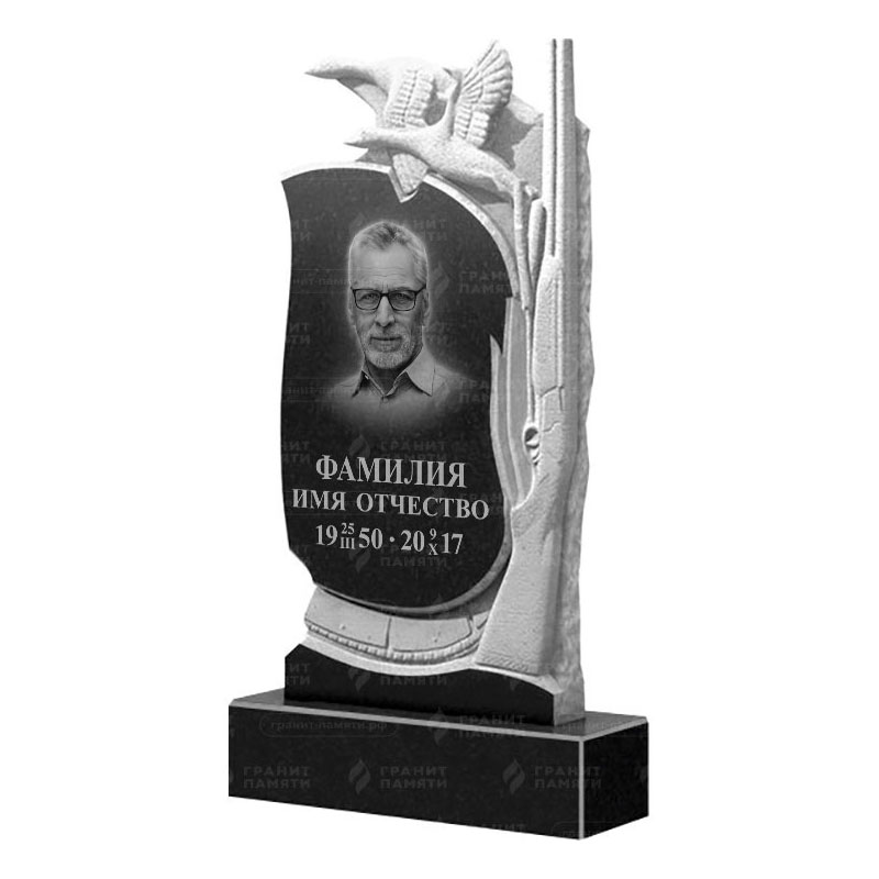 Памятники из гранита резные в Бугуруслане | Гранитный памятник ФГ-122