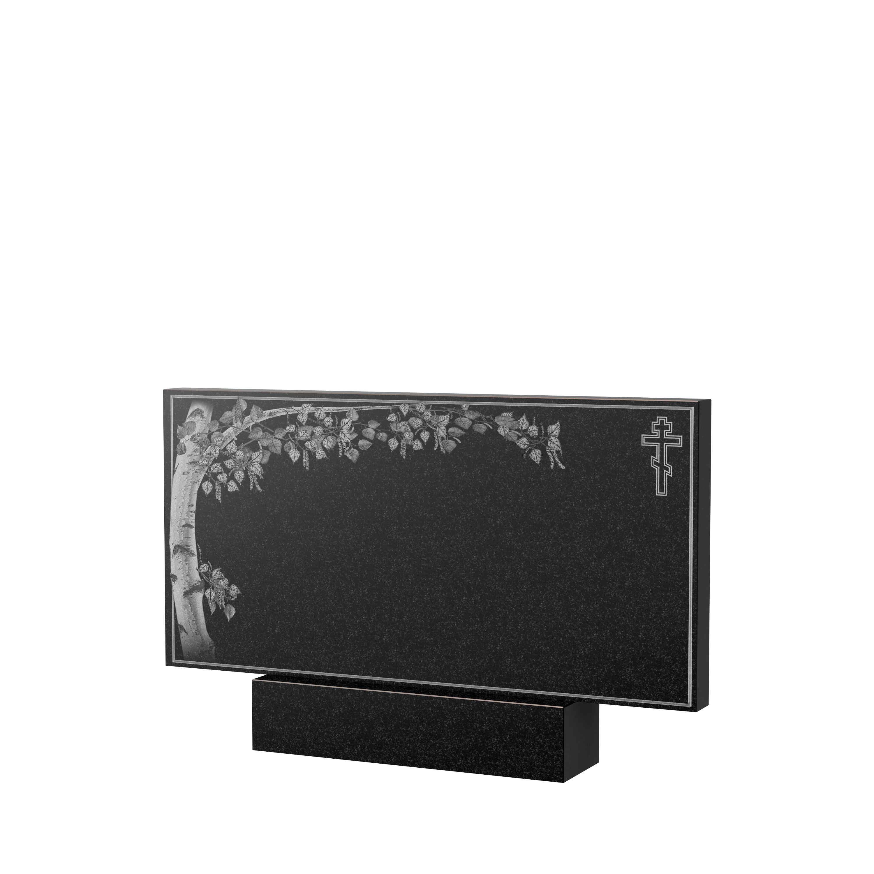 Художественное оформление памятника в Бугуруслане | Художественное оформление на гранитную стелу, рисунок ГХО-005