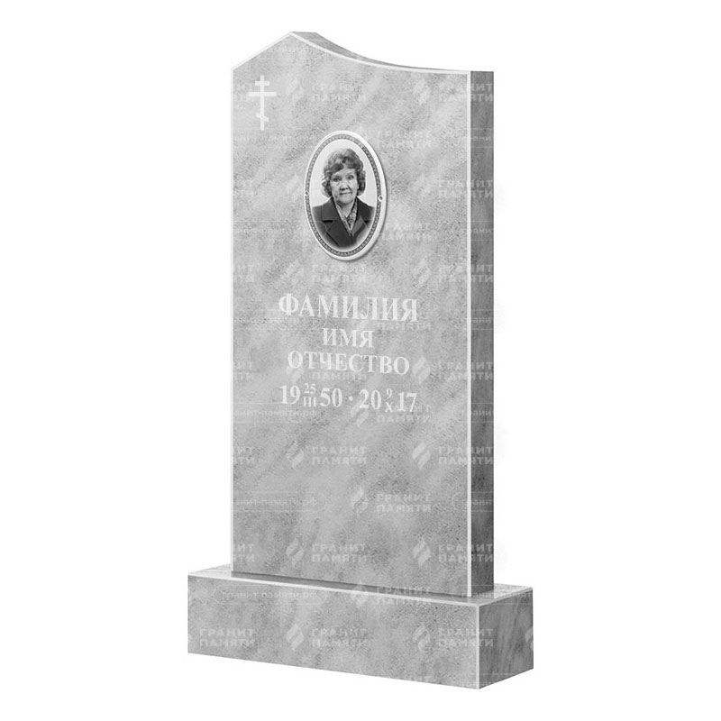 Бюджетные памятники в Бугуруслане | Мраморный памятник ФМ-008