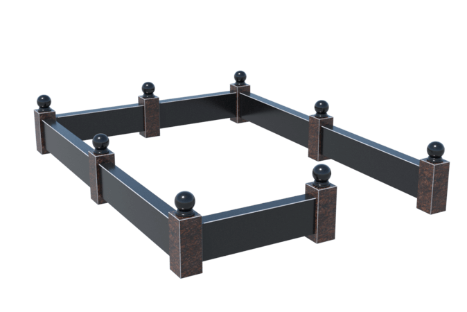 Цоколи на могилу в Бугуруслане | Цоколь на могилу №0035