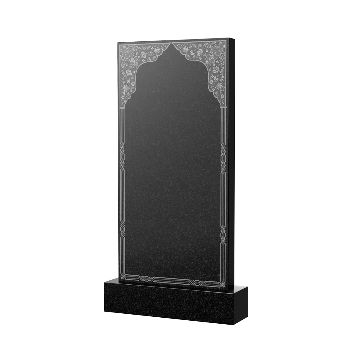 Художественное оформление памятника в Бугуруслане | Художественное оформление на гранитную стелу, рисунок ВХО-042