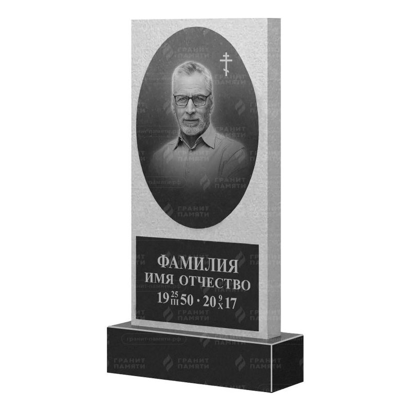 Памятники из гранита вертикальные в Бугуруслане | Гранитный памятник ФГ-166