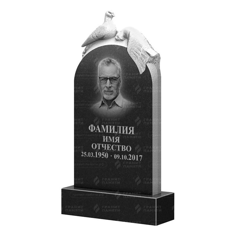 Памятники из гранита с птицами в Бугуруслане | Гранитный памятник ФГ-109