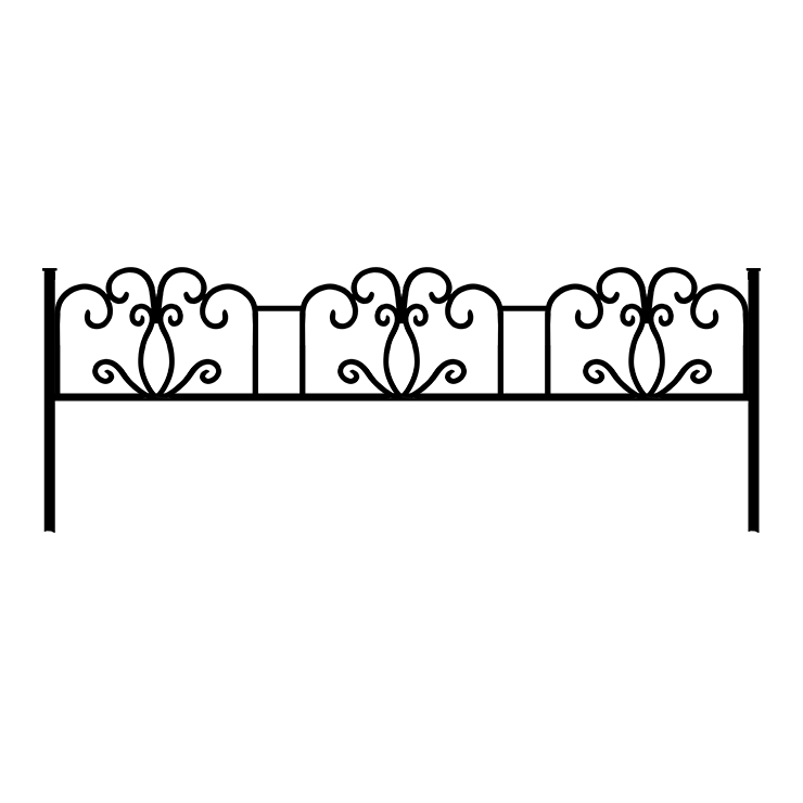 Металлические оградки, столы, скамейки в Бугуруслане | Оградка №4