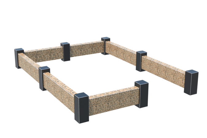 Цоколи на могилу в Бугуруслане | Цоколь на могилу №0037