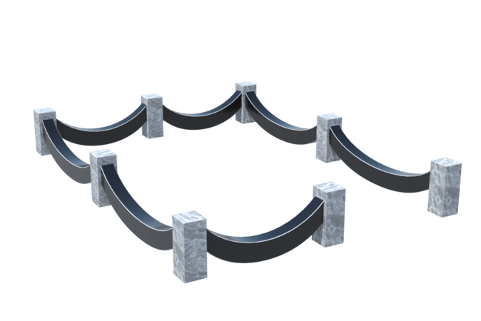 Цоколи на могилу в Бугуруслане | Цоколь на могилу №0023