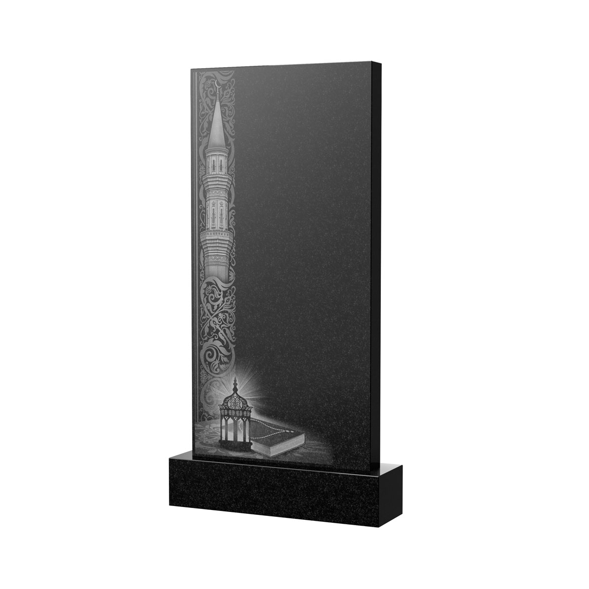 Художественное оформление памятника в Бугуруслане | Художественное оформление на гранитную стелу, рисунок ВХО-038