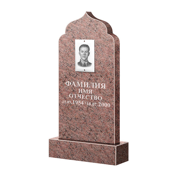 Гранитные памятники в Бугуруслане | Памятник из гранита Розалия Pink ФГЦ-037