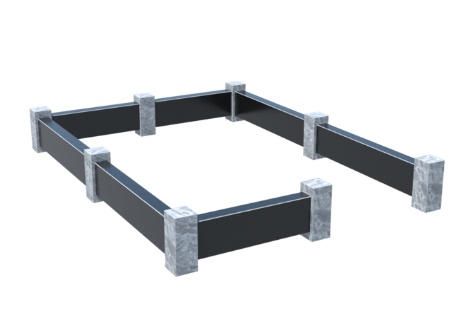 Цоколи на могилу в Бугуруслане | Цоколь на могилу №0032