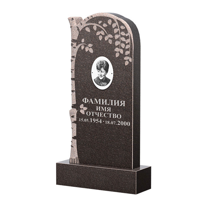 Гранитные памятники в Бугуруслане | Памятник из гранита Карел Brown ФГЦ-091