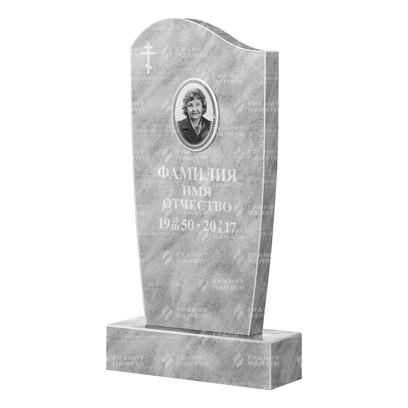 Бюджетные памятники в Бугуруслане | Мраморный памятник ФМ-031