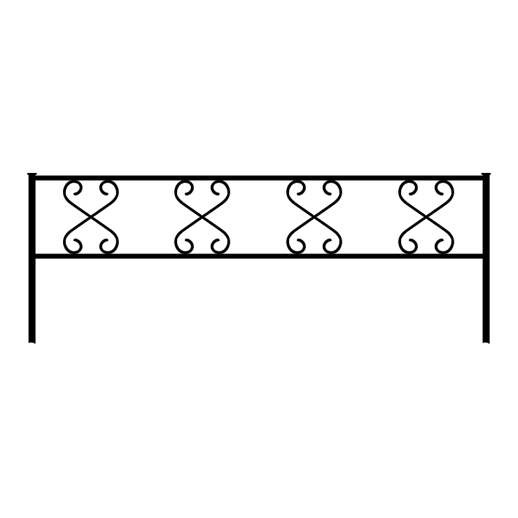 Металлические оградки, столы, скамейки в Бугуруслане | Оградка №1