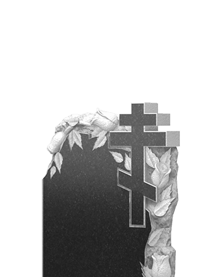 Памятники из гранита с цветами в Бугуруслане